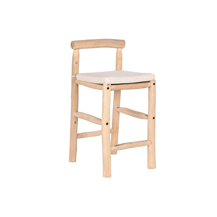 Tabouret DKD Home Decor Naturel Teck 50 x 50 x 102 cm