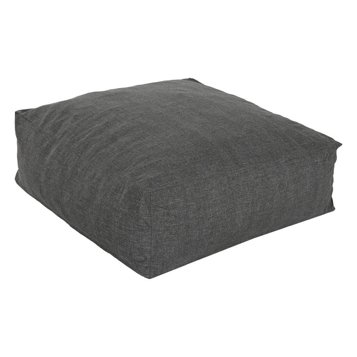 Puff Home ESPRIT Gris 87 x 87 x 32 cm