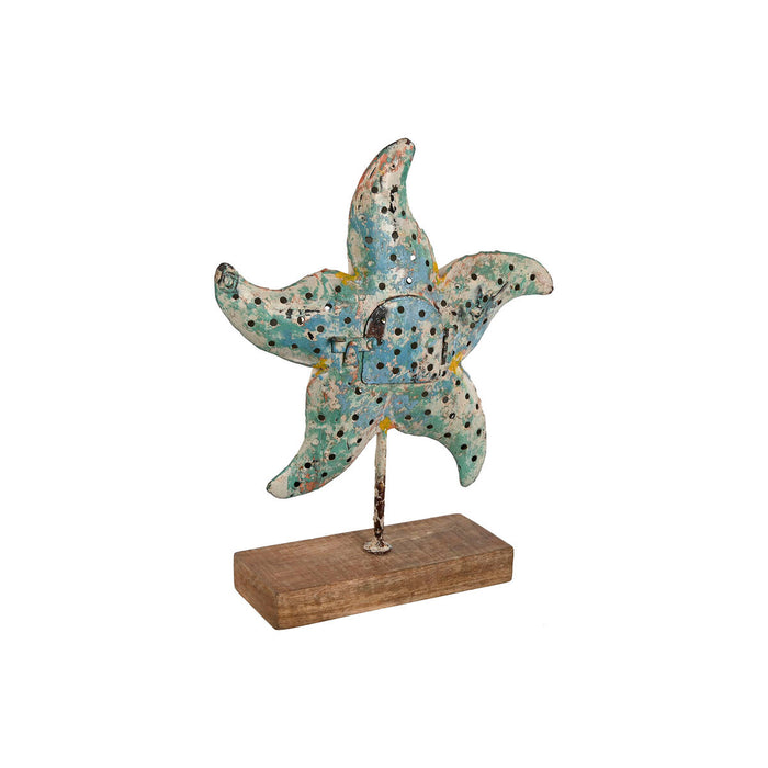 Figura Decorativa Home ESPRIT Mediterráneo Estrella de mar 28 x 8 x 34 cm