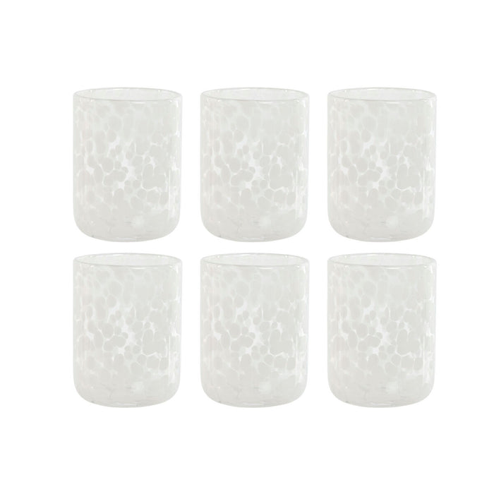 Set de Vasos Home ESPRIT Cristal Vintage 320 ml (6 Unidades)