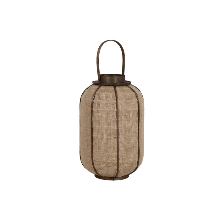 Bougeoir Home ESPRIT Naturel Jute Bambou 29,5 x 29,5 x 46 cm