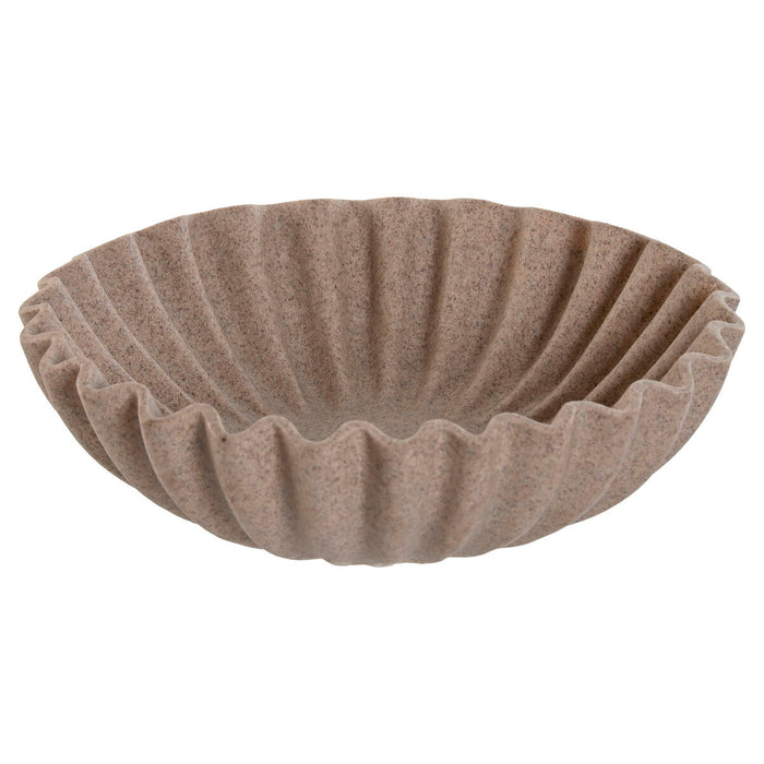 Centro de Mesa Home ESPRIT Beige Urbano 28 x 28 x 8,5 cm