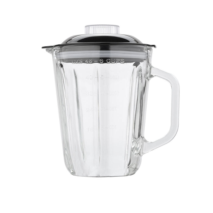 Vaso de Cristal EDM 00653 07678 1,5 L Batidora de Vaso Recambio