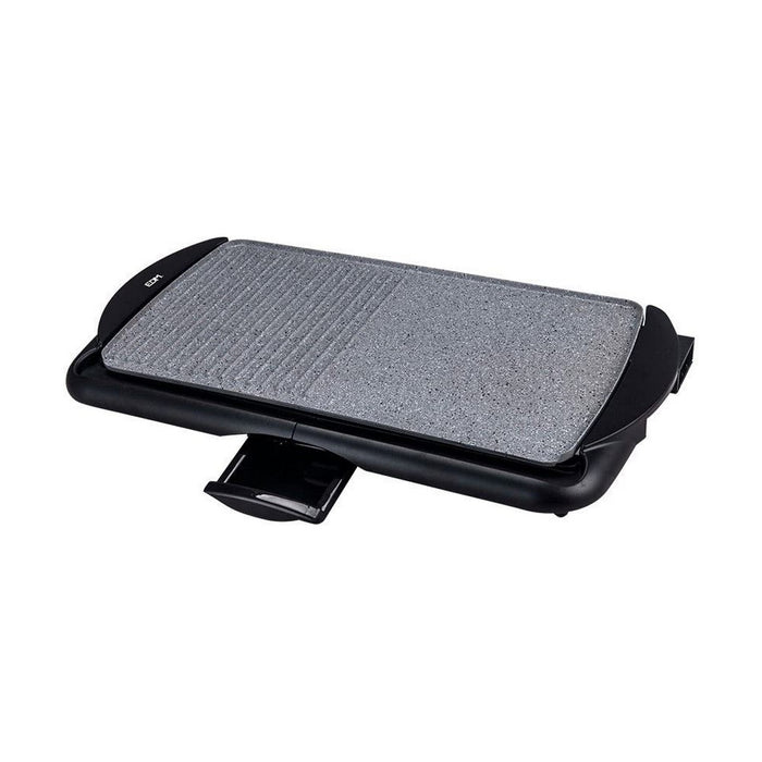 Plancha de Asar EDM 07667 Negro/Gris 2000 W