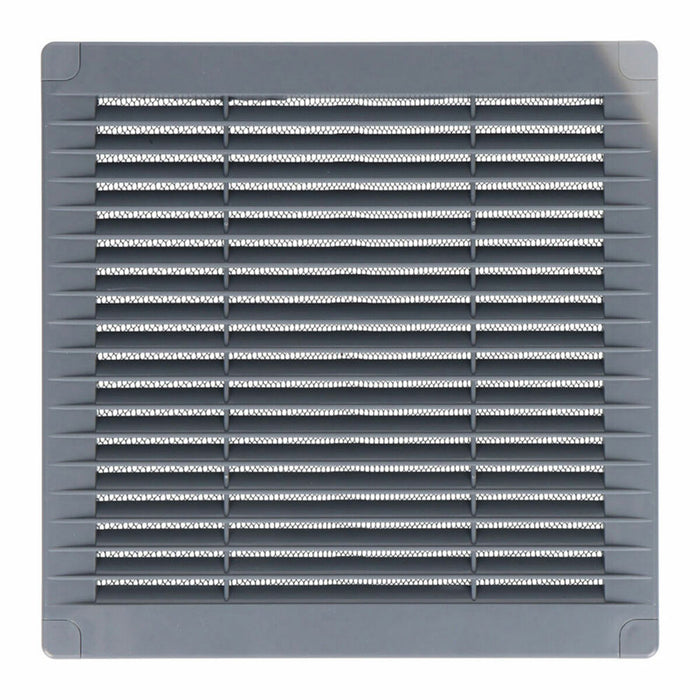 Grille de ventilation EDM 87705 Gris 20 x 20 x 0,7 cm Moustiquaire