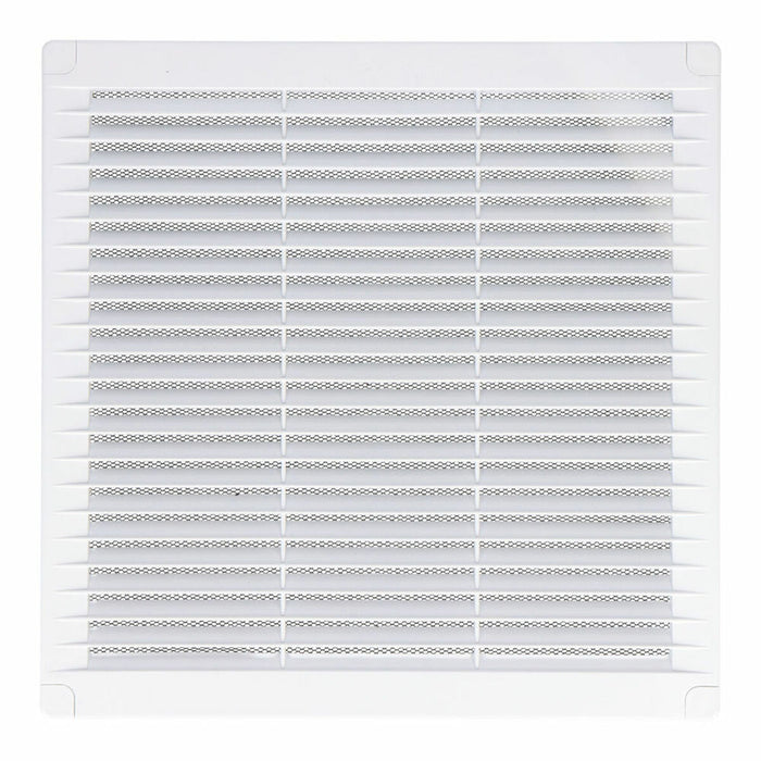 Ventilation grille EDM 87706 White 25 x 25 x 0,7 cm Mosquito net