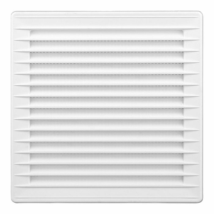 Grille de ventilation EDM 87724 Blanc 17 x 17 x 1,15 cm Moustiquaire