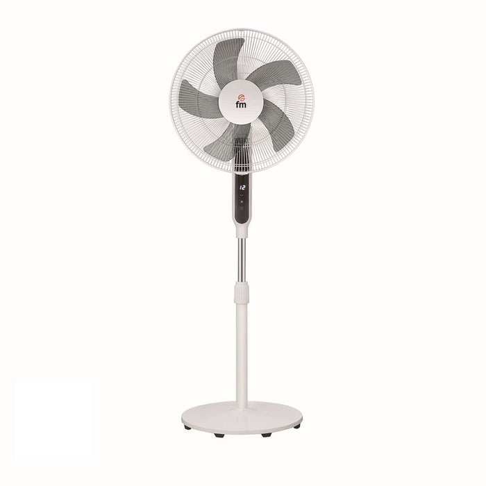 Ventilateur sur Pied Grupo FM IP40DC Blanc 30 W