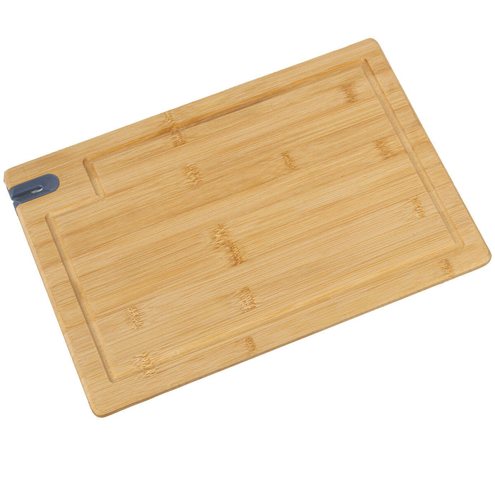 Tabla de cortar Alexandra House Living Marrón Madera 38 x 2 x 26 cm Afilador de Cuchillos