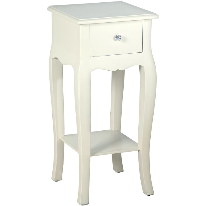 Table d'appoint Alexandra House Living Blanc Bois 35 x 77 x 35 cm