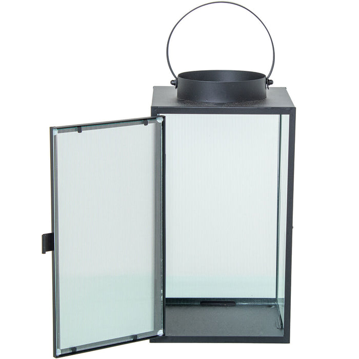 Farol Alexandra House Living Negro Acero