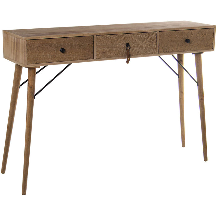 Console Alexandra House Living Marron Bois 115 x 81 x 30 cm