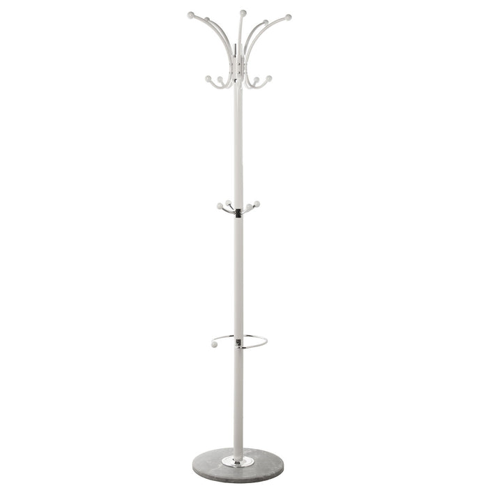 Hat stand Alexandra House Living White 36 x 175 cm