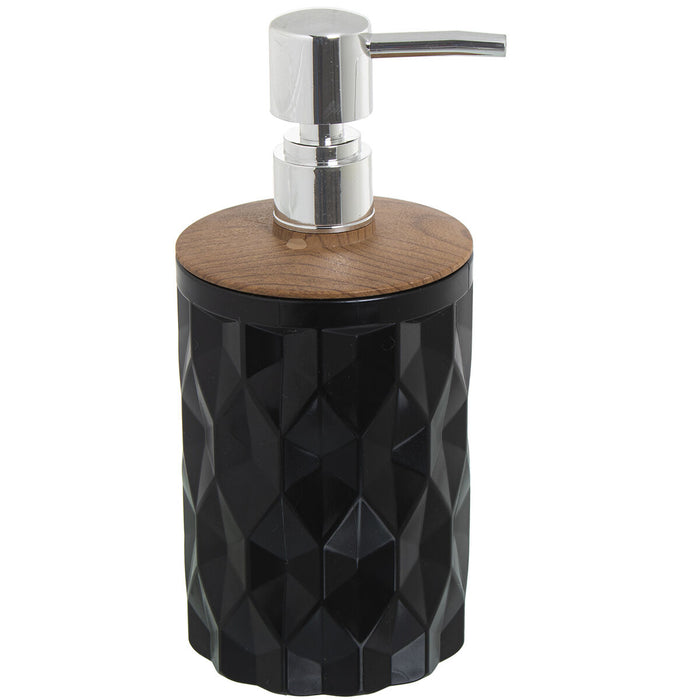 Dispensador de Jabón Alexandra House Living Negro Plástico 450 ml 8 x 19 x 8 cm