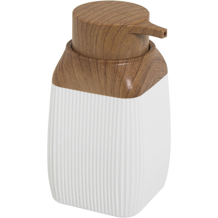 Soap Dispenser Alexandra House Living White Plastic 300 ml 7 x 14 x 7 cm