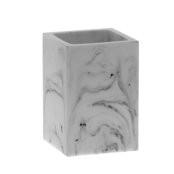 Toothbrush Holder Alexandra House Living Grey Acrylic Plastic 7 x 10 x 7 cm