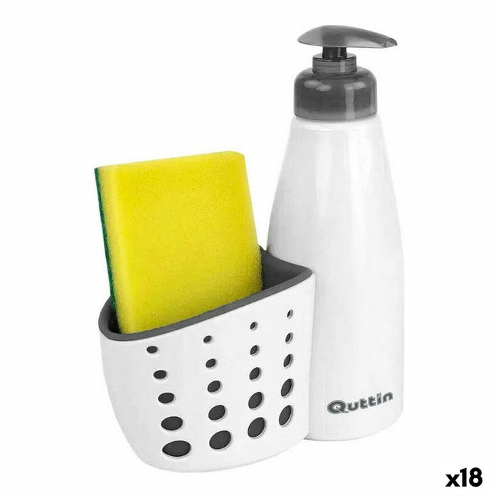 Organizador Quttin Utensilios de limpieza Blanco (18 Unidades)