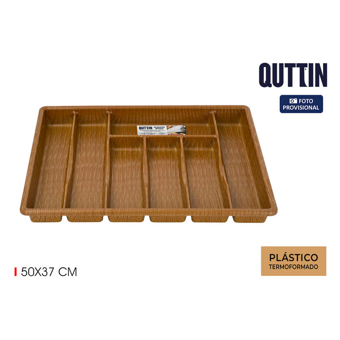 Organizador para Cubiertos Quttin 50 x 37 cm Termoplástico