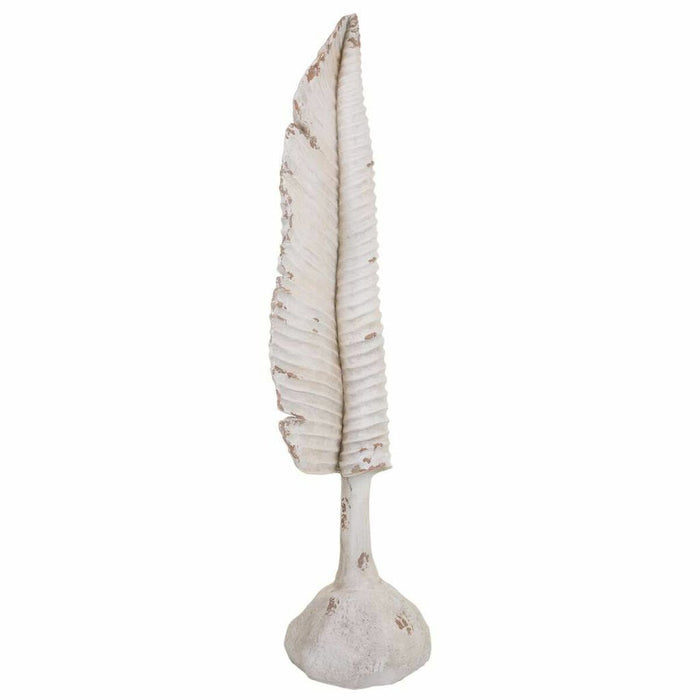 Decorative Figure Alexandra House Living White Magnesium Sheet 38 x 180 x 38 cm