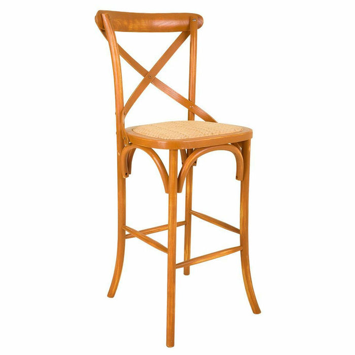 Tabouret Alexandra House Living Rotin Bouleau 53 x 116 x 45 cm