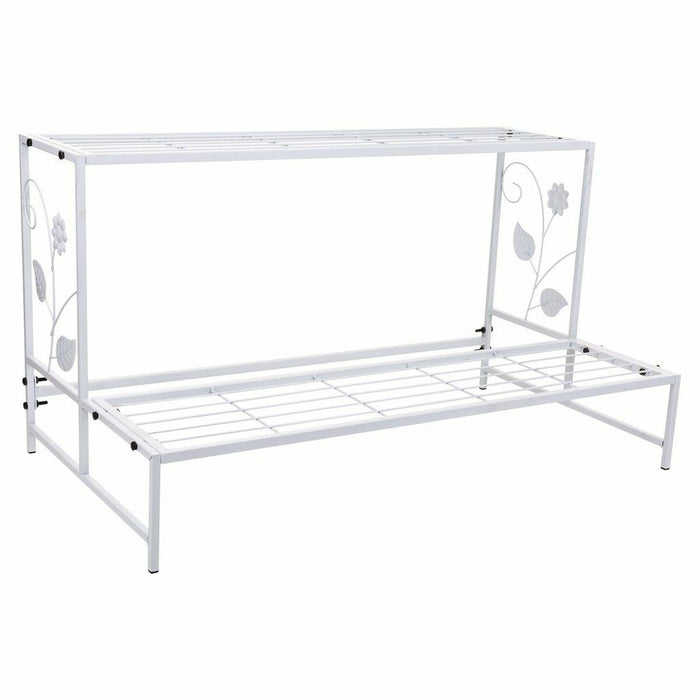 Soporte para Maceta Alexandra House Living Blanco Hierro 44 x 44 x 80 cm