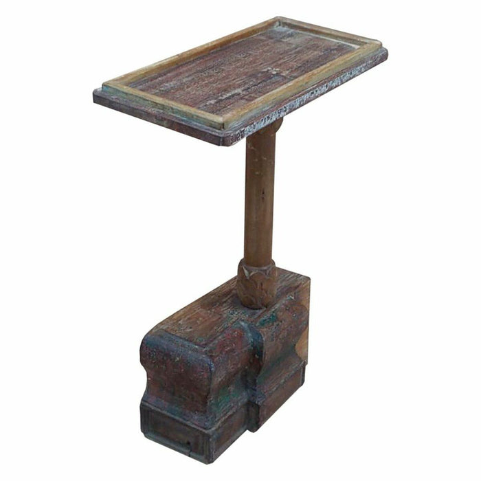 Table d'appoint Alexandra House Living Marron Bois Recyclé 23 x 49 x 46 cm