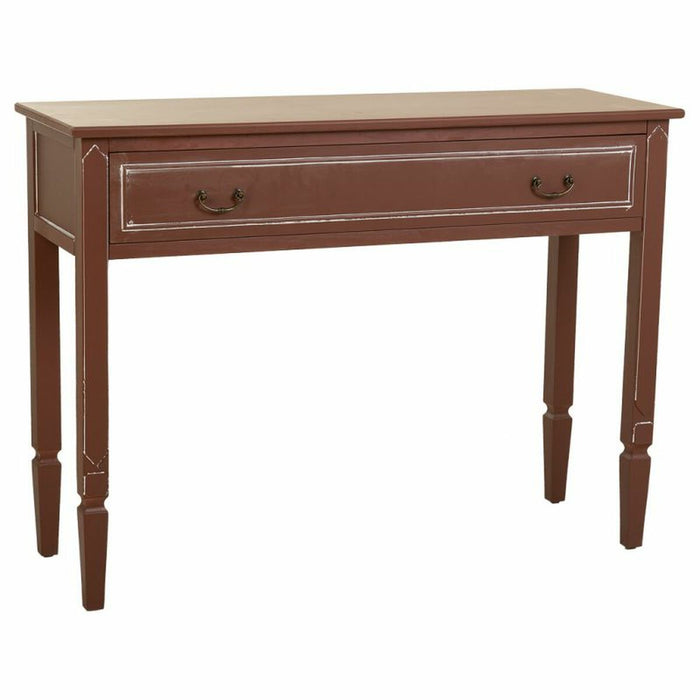 Meuble d'Entrée avec Tiroirs Alexandra House Living Marron Naturel Bois d'épicéa Bois MDF 38 x 82 x 112 cm