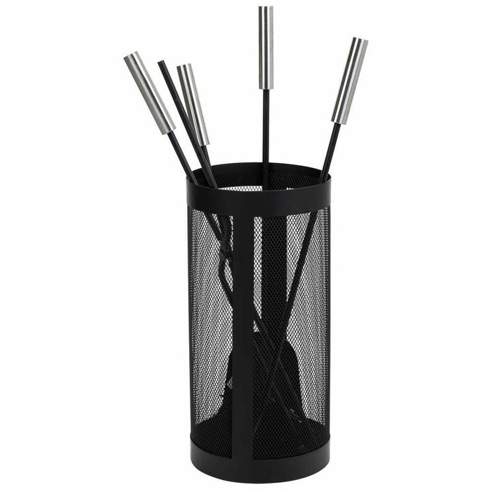 Utensilios para Chimenea Alexandra House Living Negro Hierro 16 x 50 x 16 cm