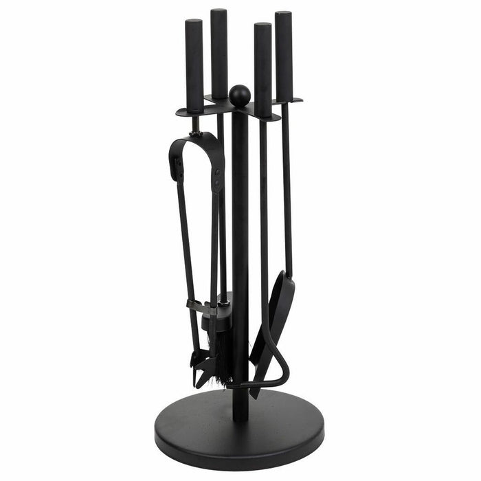 Utensilios para Chimenea Alexandra House Living Negro Hierro 22 x 48 x 22 cm