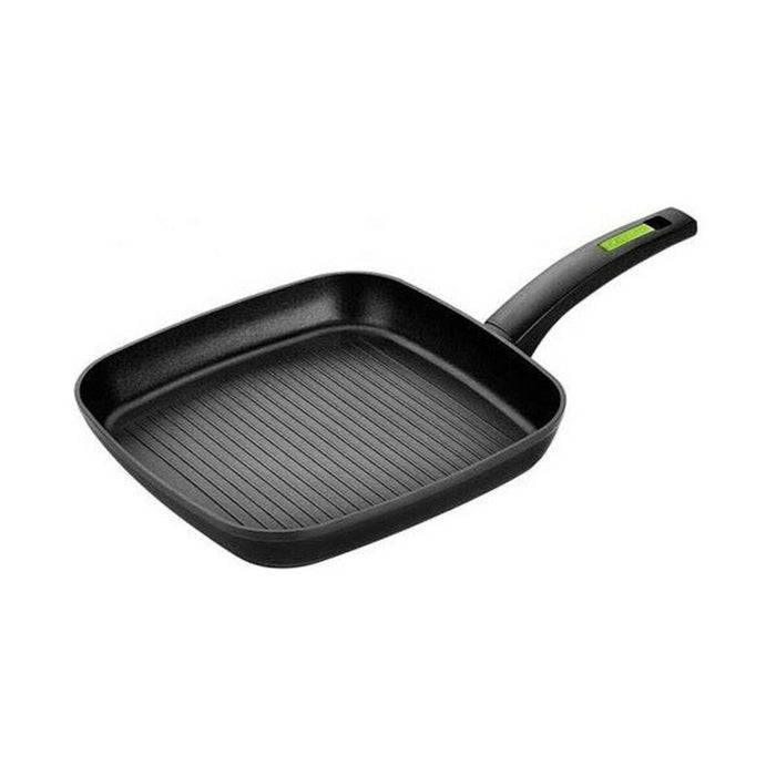 Poêle à Grilller Monix M481231 Vert Acier inoxydable (Ø28 cm)