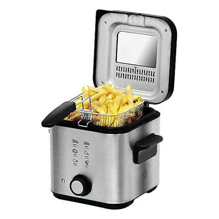 Friteuse Cecotec CleanFry Infinity 1500 1,5 L 900W Noir Acier inoxydable 900 W 1,5 L