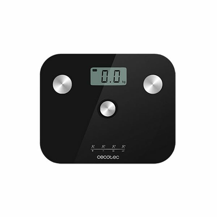 Báscula Digital de Baño Cecotec 425 LCD 180 kg Negro Cristal Templado 180 kg