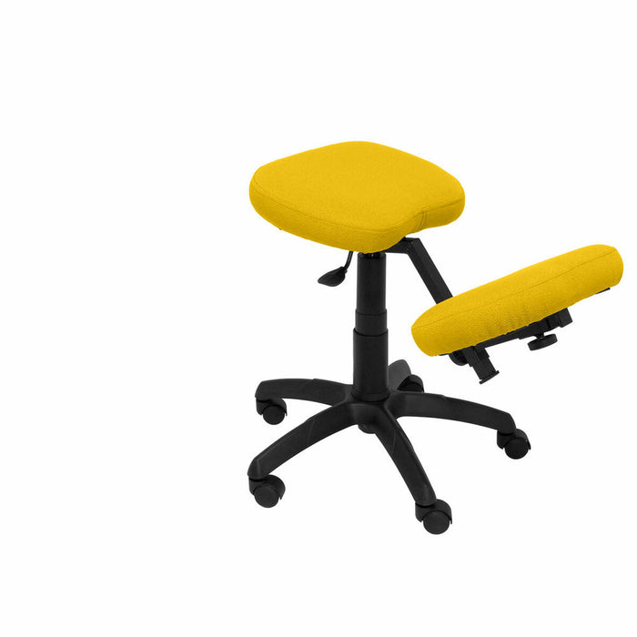 Ergonomic Stool Lietor P&C 37G Yellow 62 cm