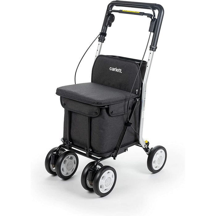 Carrito Verdulero Carlett COMFORT VOLCANO Negro Aluminio