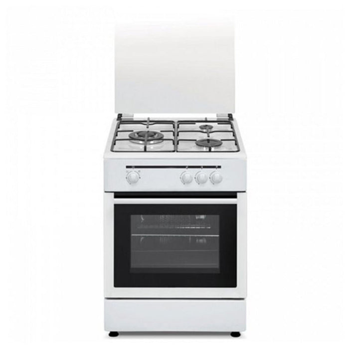 Cocina de Gas Vitrokitchen CB5530BB 50 x 55 x 85 Blanco