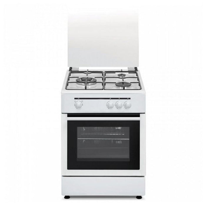 Cocina de Gas Vitrokitchen CB5530BN 1800W 50 x 55 x 85 Blanco