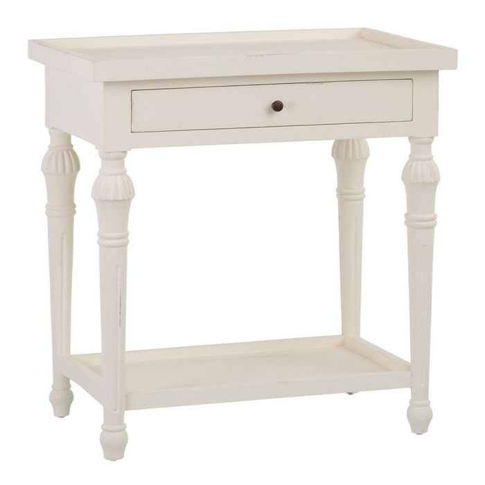 Side table White 72 x 47 x 77 cm