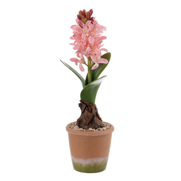 Plante décorative Polyester Polyéthylène Fer Mélamine 9,5 x 9,5 x 29 cm