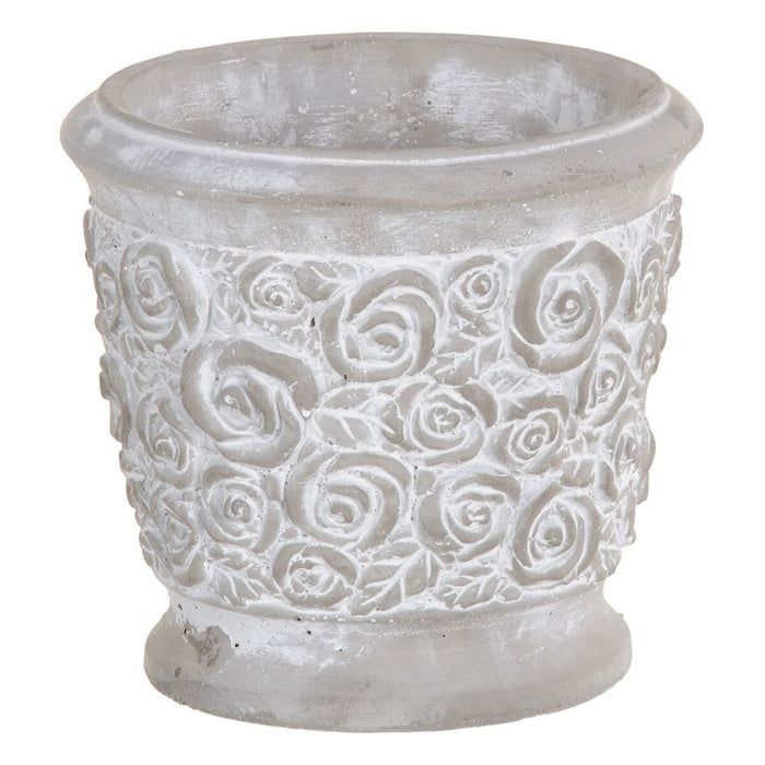 Planter Grey Cement 19 x 19 x 17,5 cm