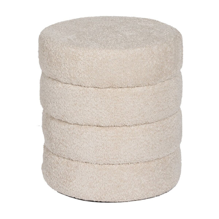 Pouf Beige 42 x 42 x 46 cm