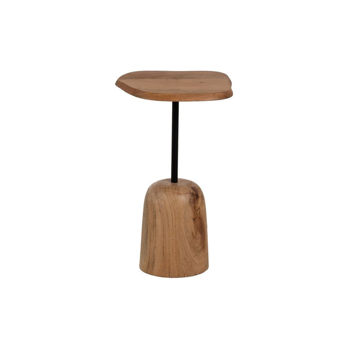 Table d'appoint Noir Naturel 35 x 35 x 55 cm