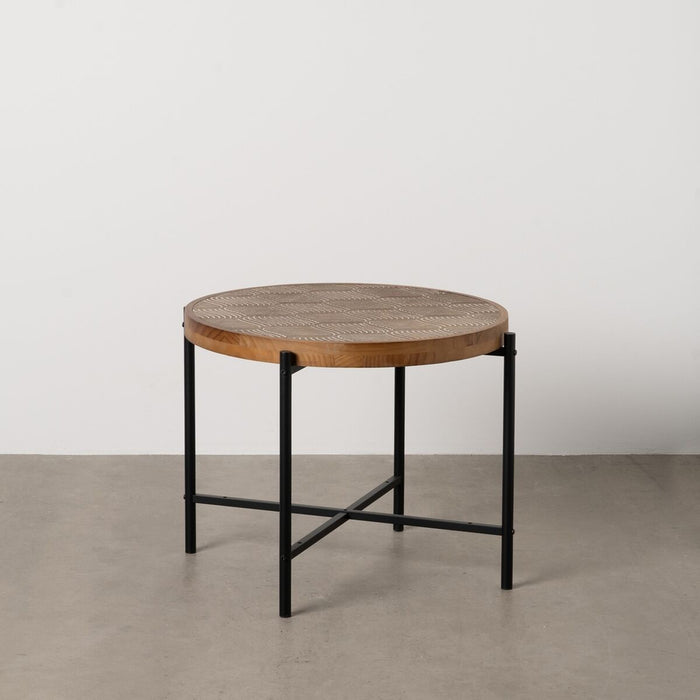 Side table Black Natural