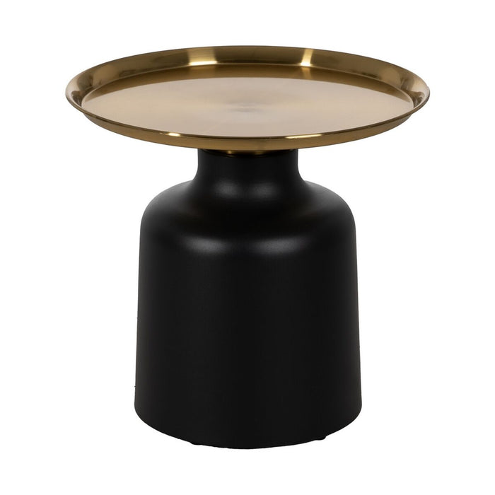 Side table Black Golden 45 x 45 x 55 cm 50 x 50 x 47,5 cm