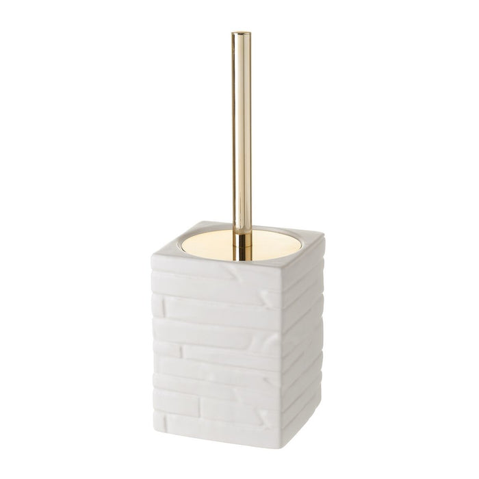 Toilet Brush White 11 x 11 x 30 cm