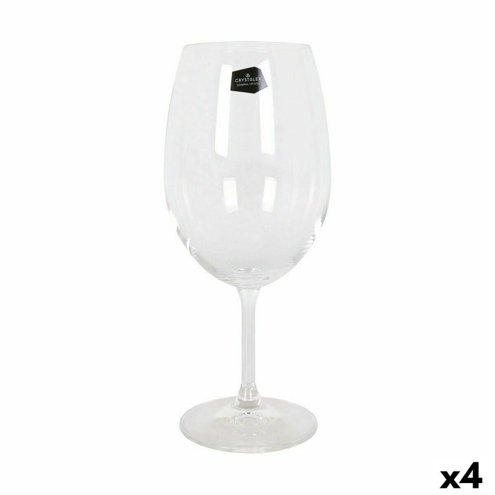 Set de Copas Crystalex Lara Vino 540 ml Cristal (6 Unidades) (4 Unidades)