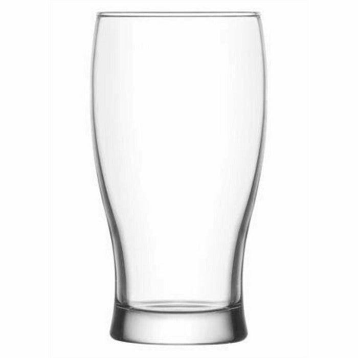 Vaso para Cerveza LAV Belek Cristal Transparente 6 Unidades (375 cc)