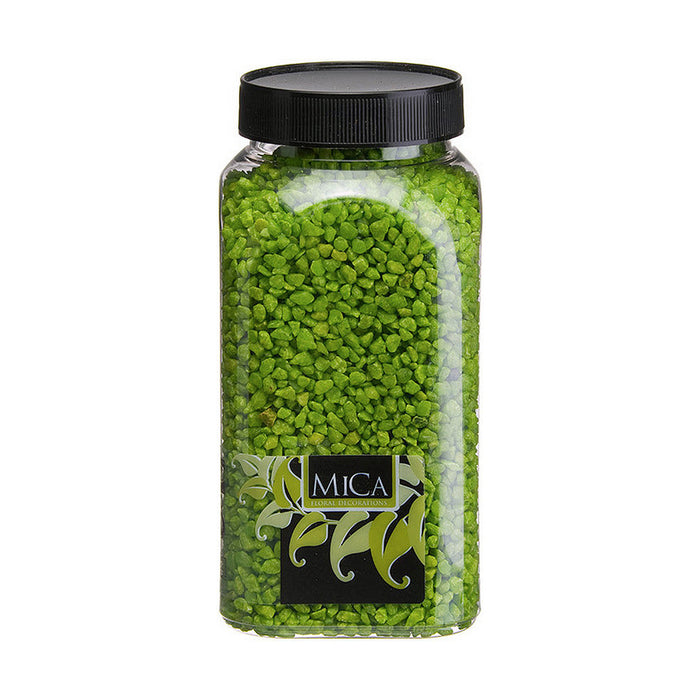 Gravel Mica Decorations Green 650 ml