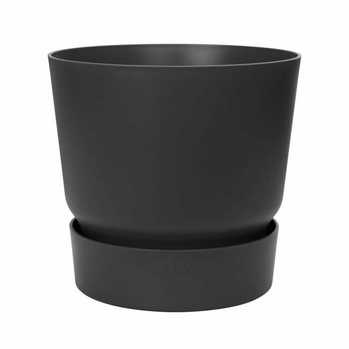 Pot Elho Noir Plastique Rond Moderne Ø 47 cm