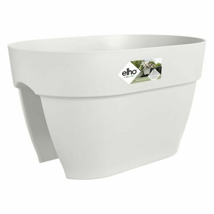 Pot Elho Vibia Campana 26 x 39 x 22 cm Blanc Rectangulaire Moderne