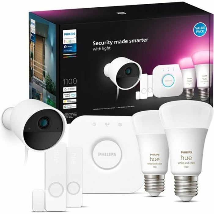 Fausse caméra de surveillance Philips Hue Secure Starter Pack